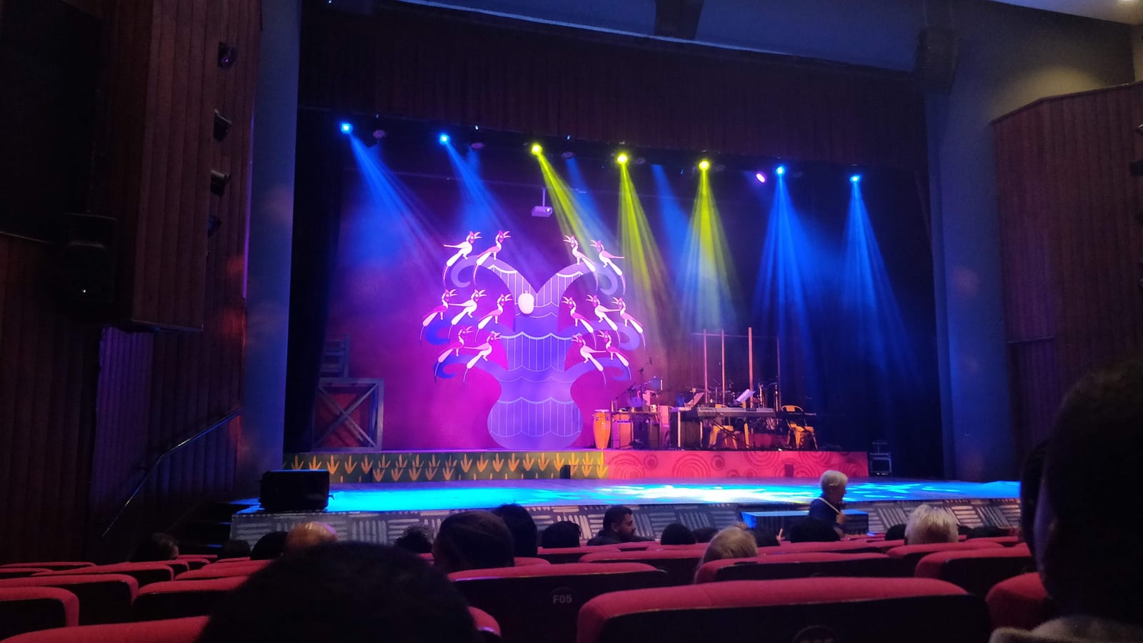 A stage production, Tinga Tinga Tales: The Musical, at the Kenya National Theatre, Nairobi, in 2018 (file photo; not from KITFest).