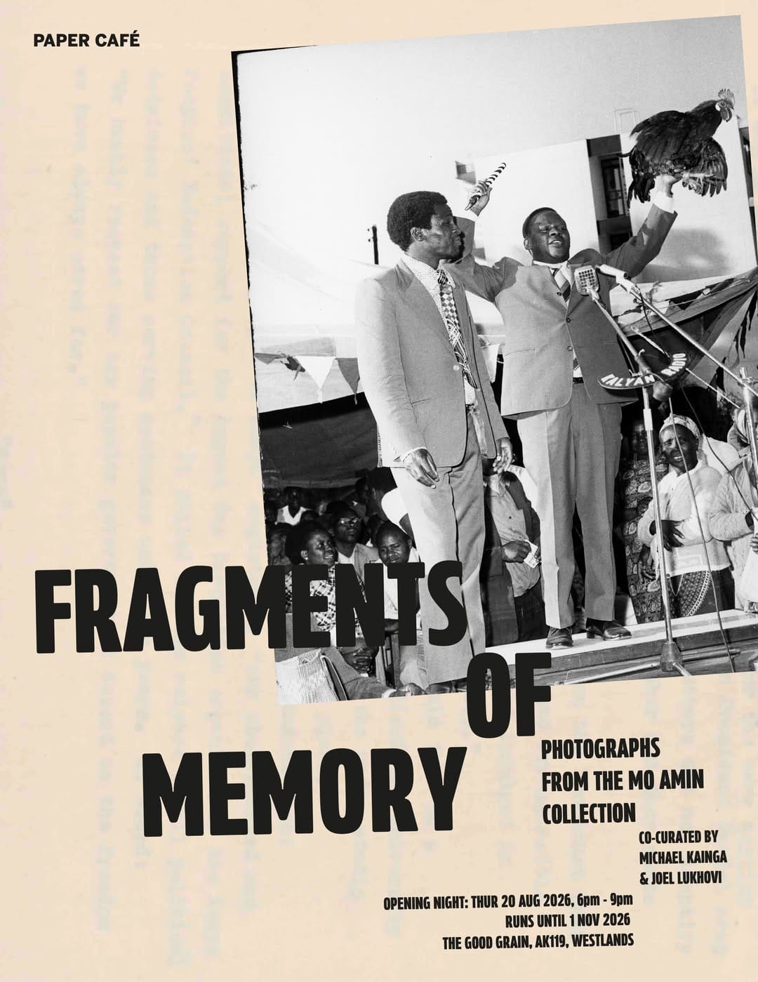 Fragments of Memory: photographs from the Mo Amin collection