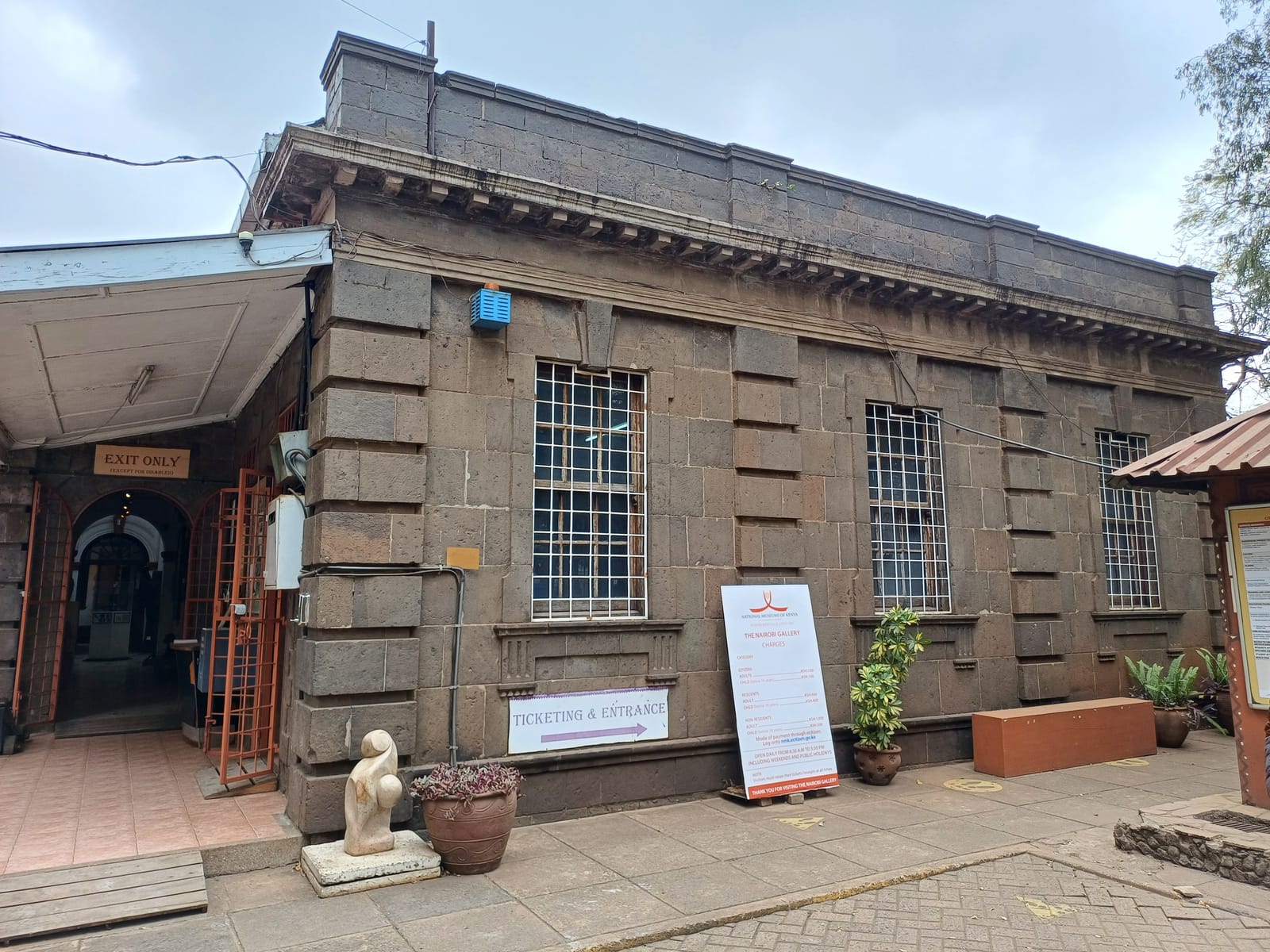 The Nairobi Gallery, an art and cultural venue in downtown Nairobi. File photo; not a venue featured in this calendar's listings.